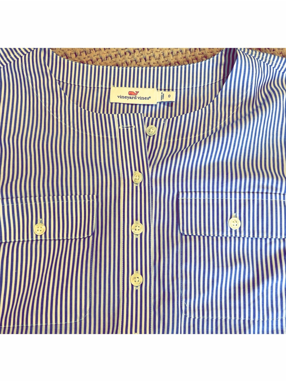 Vineyard vines stripped shirt - Picture 3 of 4